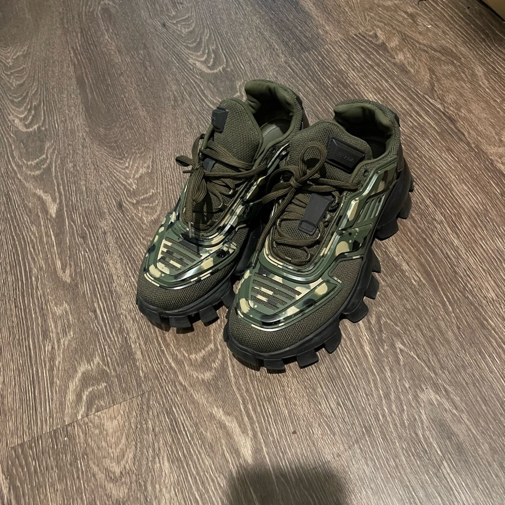 prada cloudbust thunder green camo